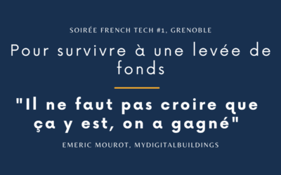 ✨ La levée de fonds n’est jamais une fin en soi, mais le début d’une nouvelle phase exigeante.